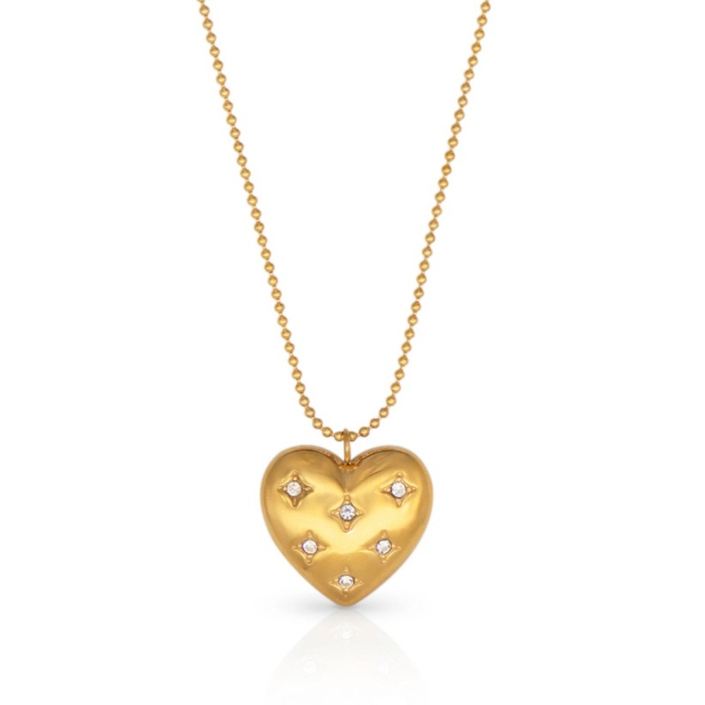 Stainless Steel Heart Pendant